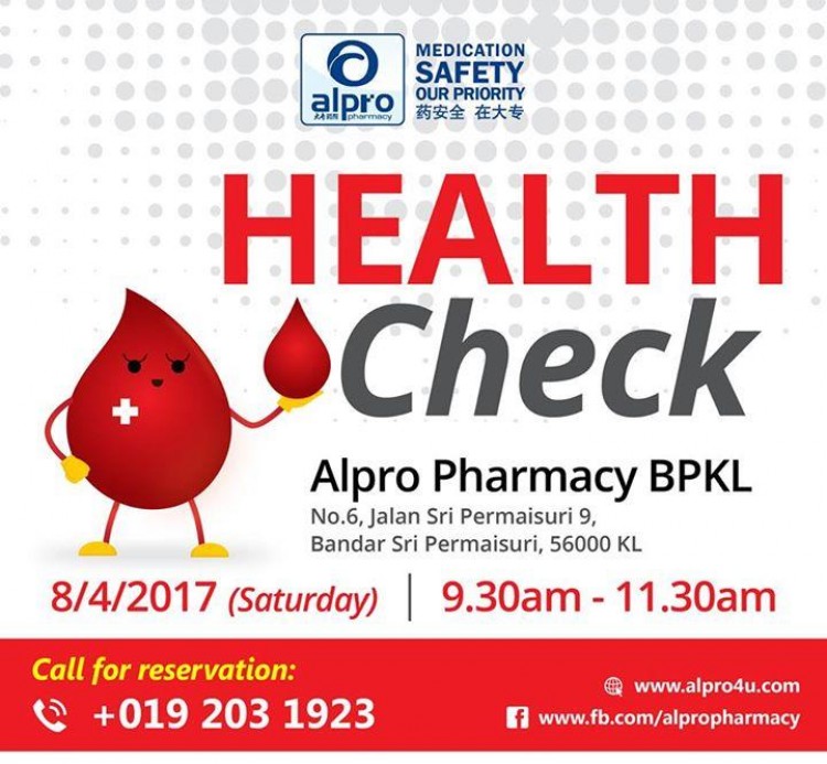 Health Check at Alpro Pharmacy BPKL  LoopMe Malaysia