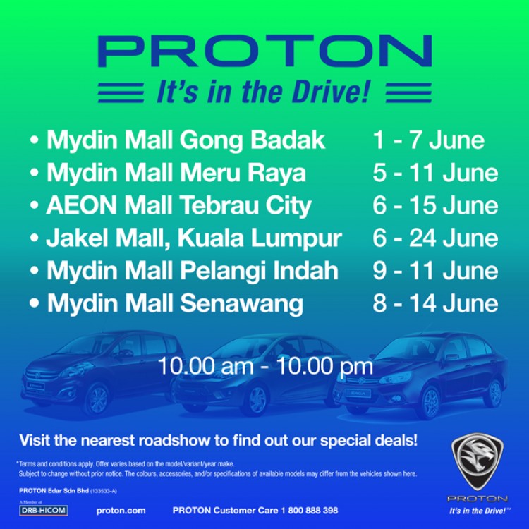 Proton It S In The Drive Roadshow Loopme Malaysia