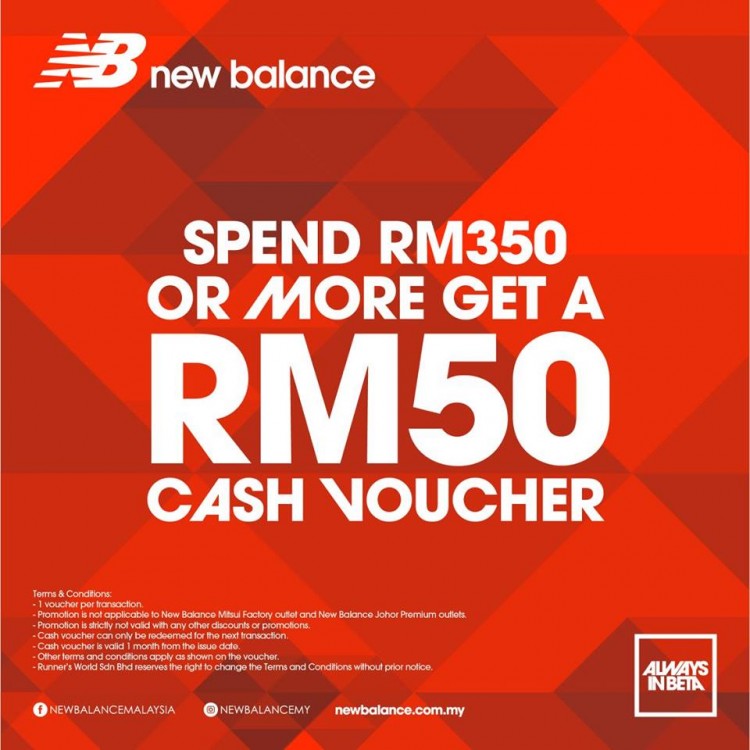 new balance mitsui outlet promotion