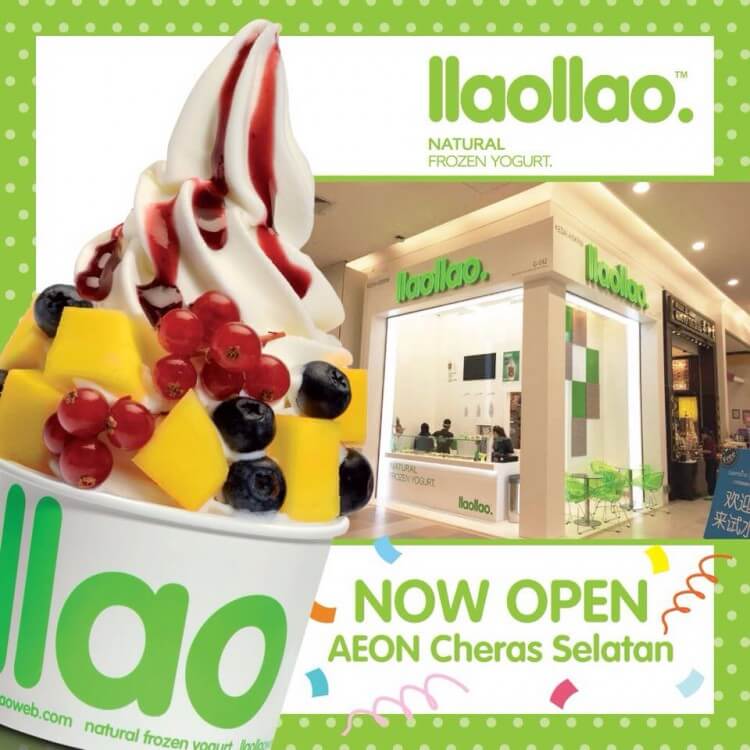 New Llaollao Store At Aeon Cheras Selatan Loopme Malaysia