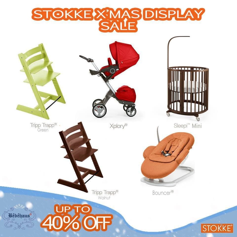 stokke x mas display sale at bebehaus loopme malaysia