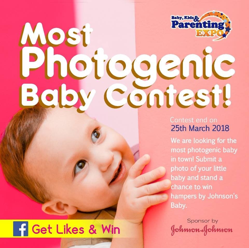 Baby, Kids & Parenting Expo: Win Hampers by Johnson's Baby