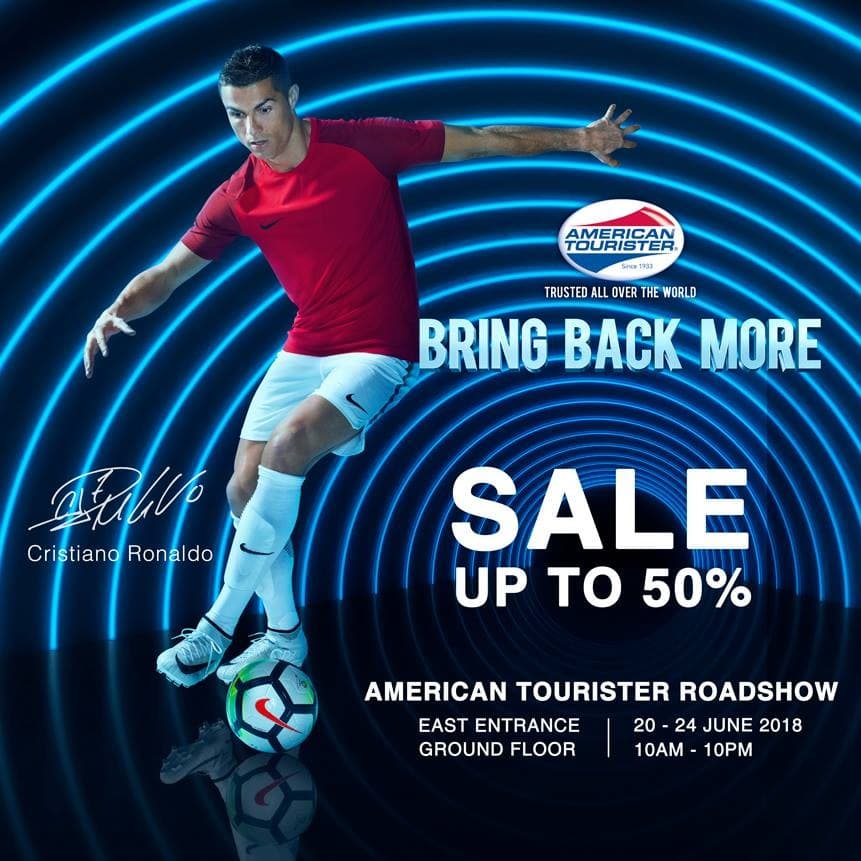 american tourister roadshow
