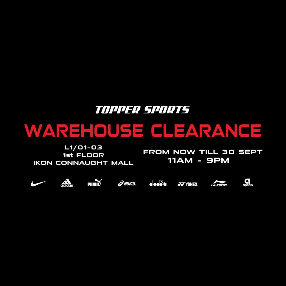 Topper Sports Warehouse Clearance LoopMe Malaysia