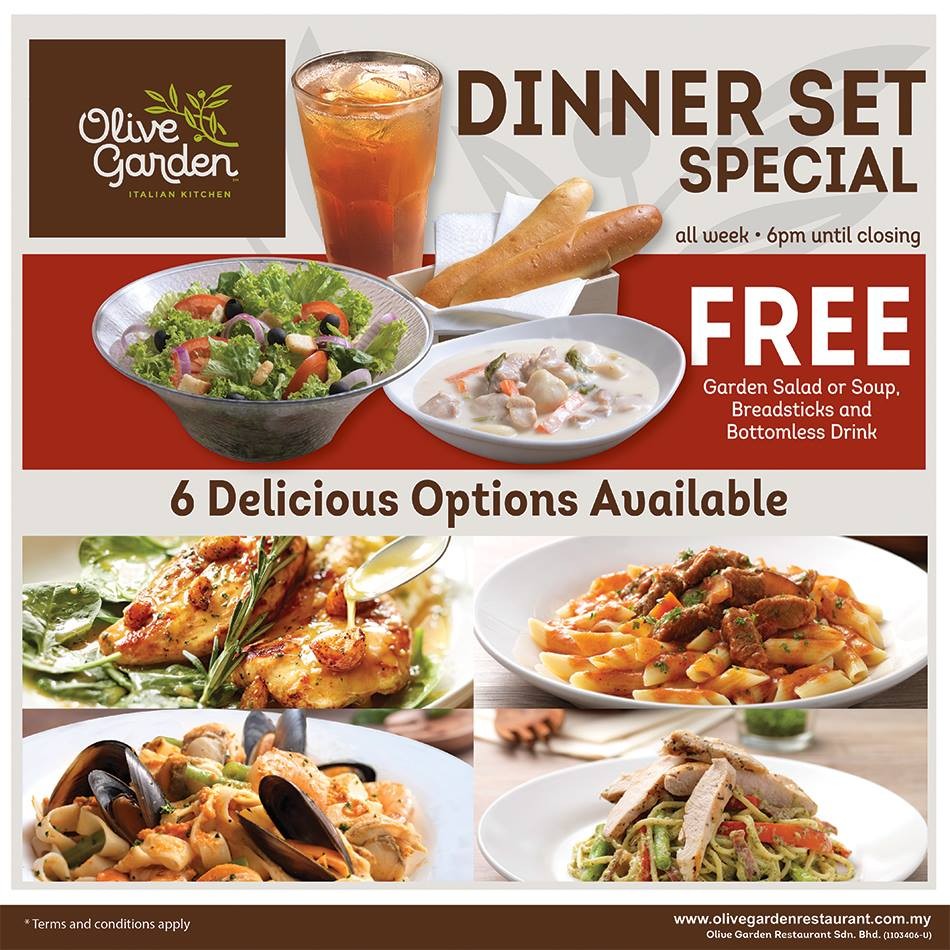 olive garden 8 dollar special olive garden dinner set special promotion loopme malaysia olive garden 8 dollar special olive garden dinner set special promotion loopme malaysia