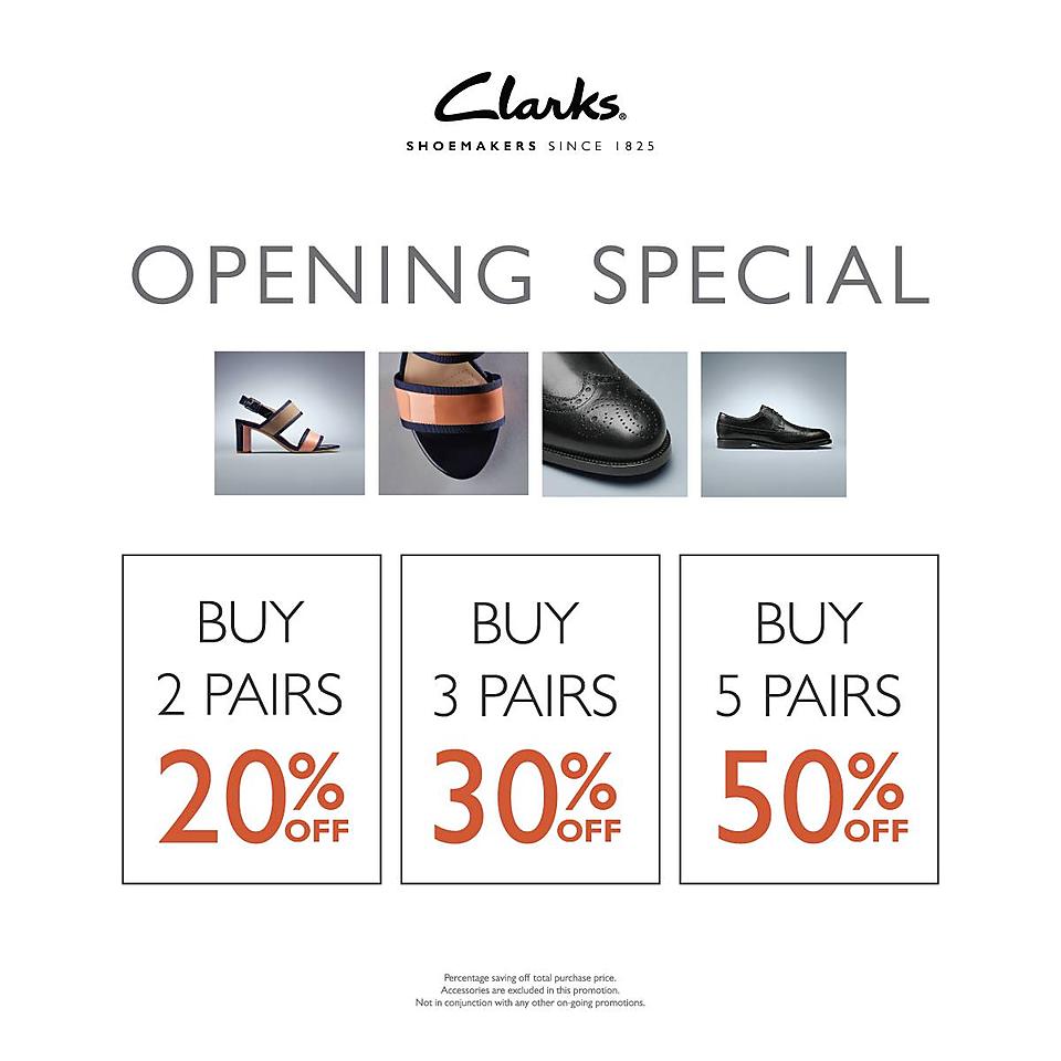 clarks 50 percent off