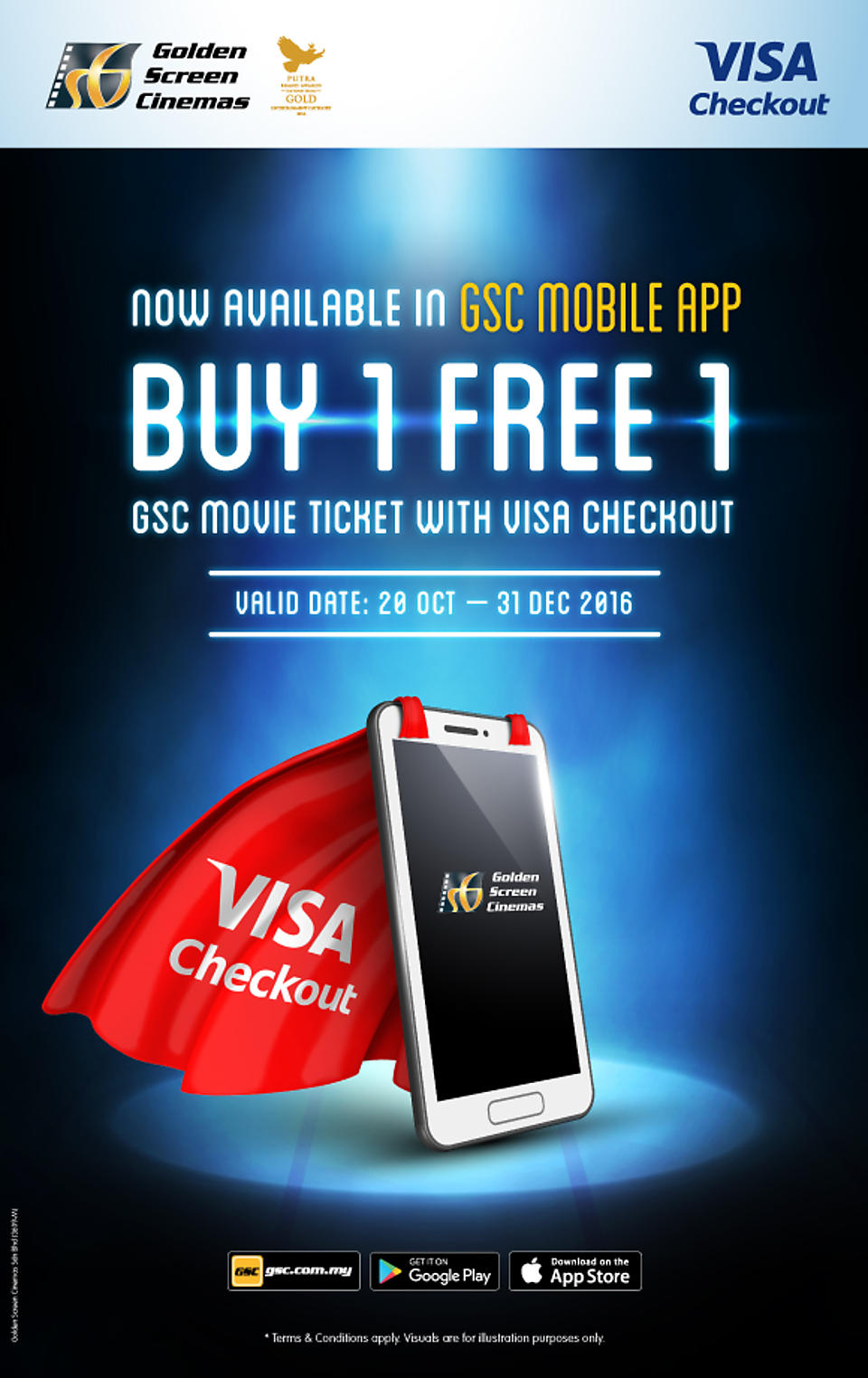 gsc visa checkout promotion