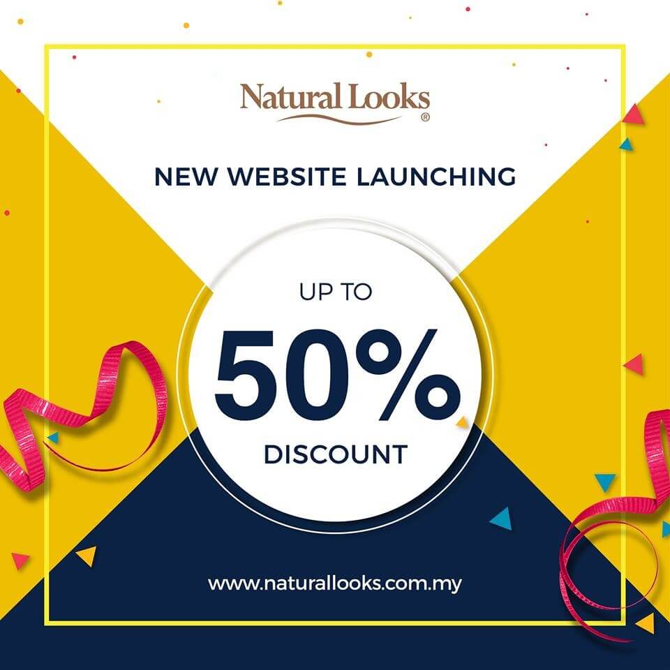 natural looks new website