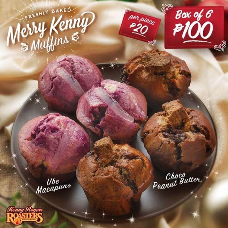 Merry Kenny Muffins At Kenny Rogers Roasters Loopme Philippines