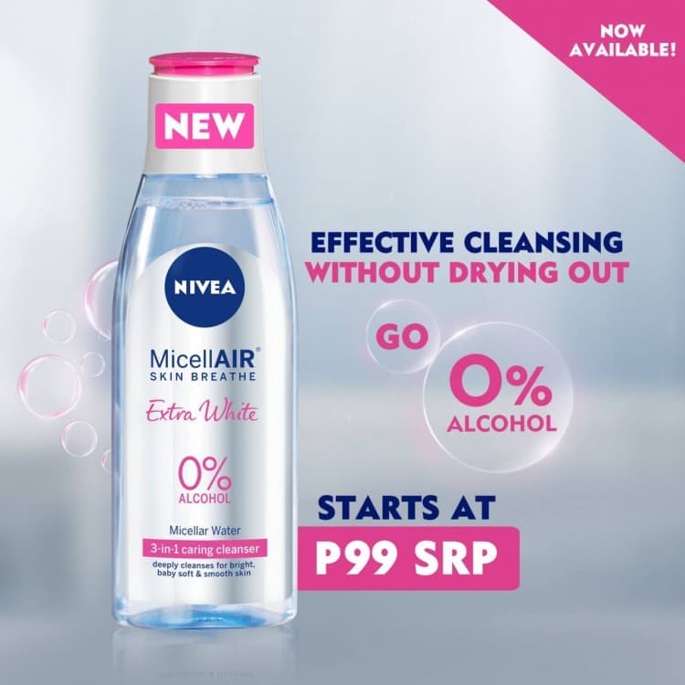 nivea extra white cleanser