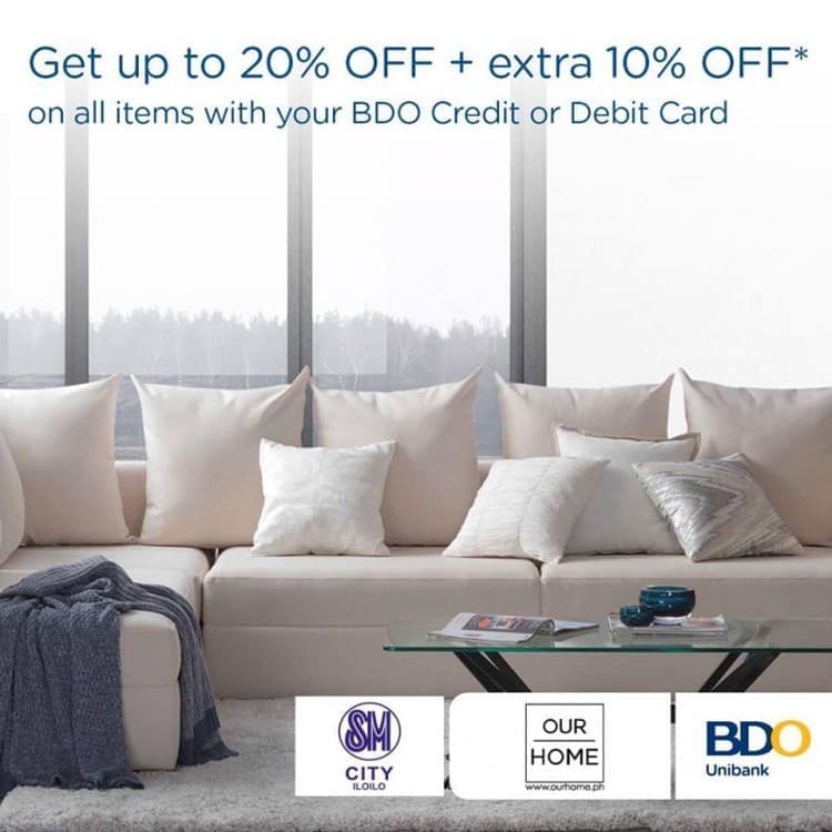 Bdo Promo At Our Home Sm City Iloilo Loopme Philippines