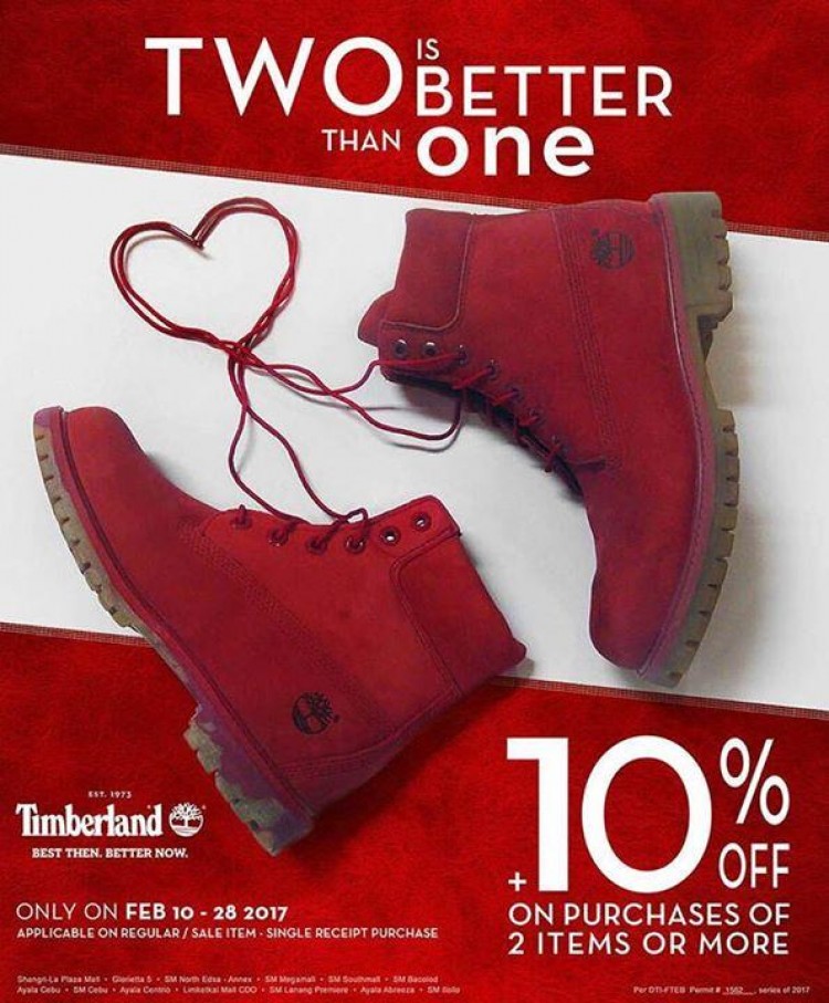 timberland promos