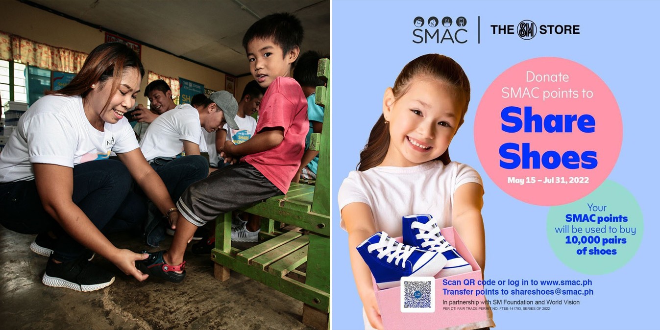 Help Kids Have a New Pair of Shoes by Donating Your SMAC Points