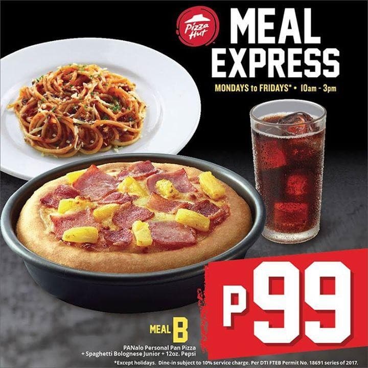 Meal Express B at Pizza Hut | LoopMe Philippines