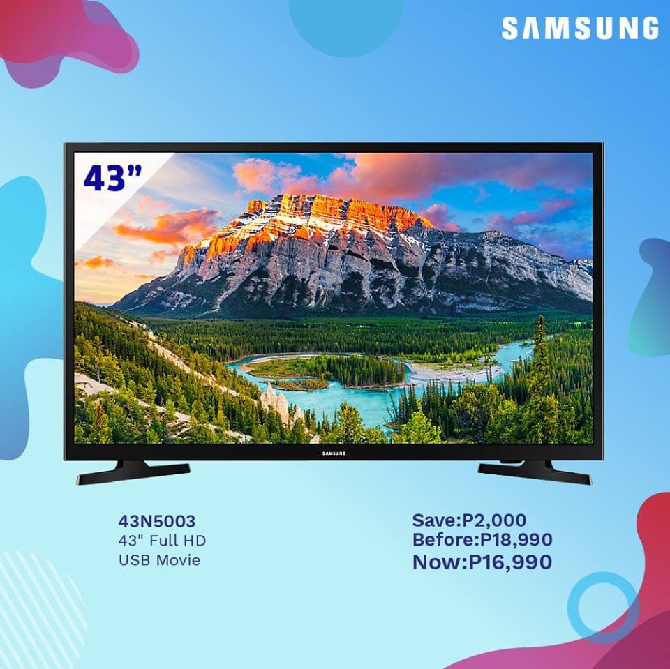 Samsung 43" HD USB Movie TV Sale at Abenson LoopMe Philippines