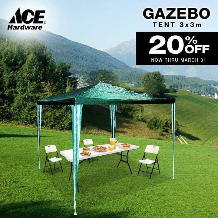 Gazebo Tent Promo at Ace Hardware LoopMe Philippines
