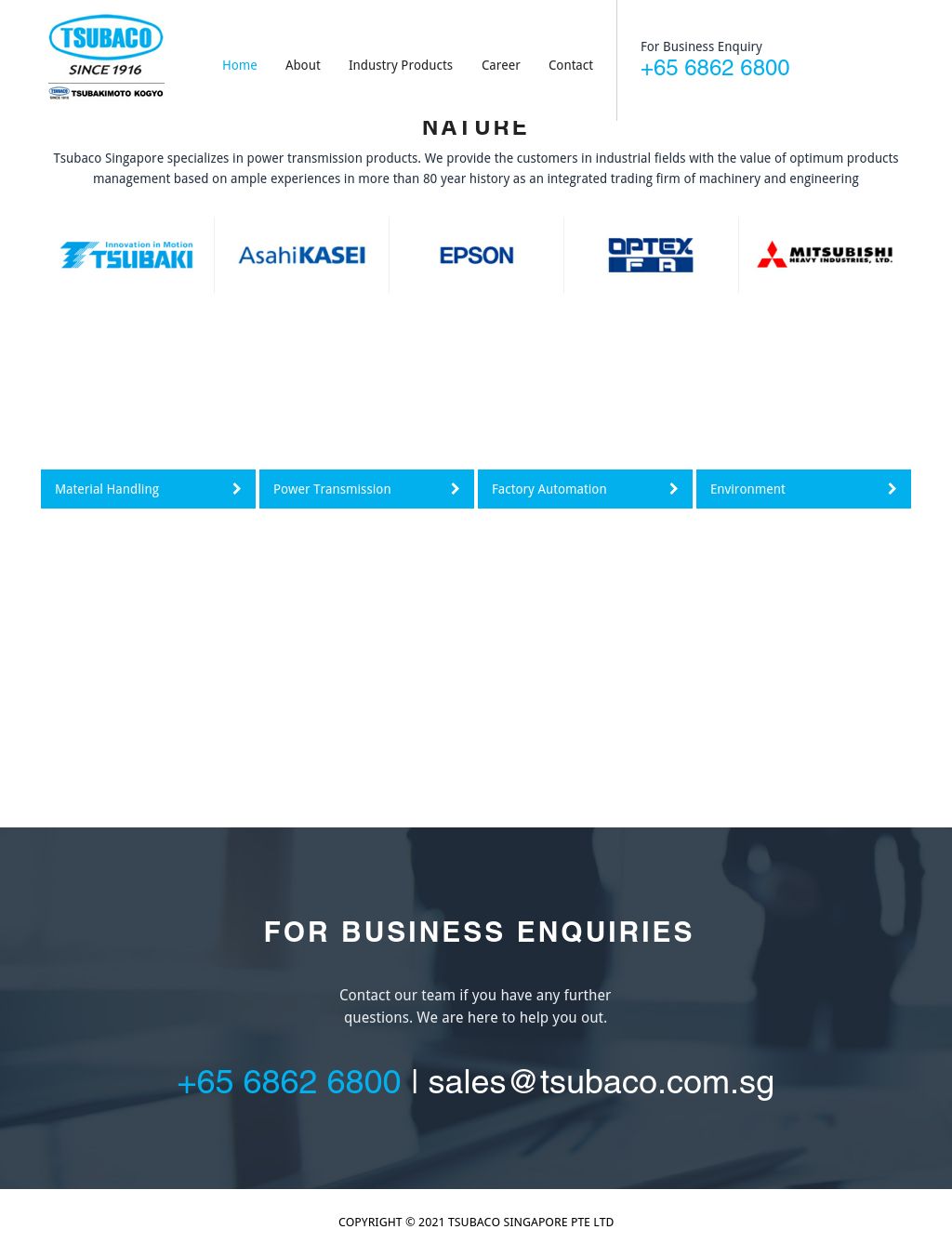 tsubaco.com.sg - .SG Domain Names: Singapore Business Directory