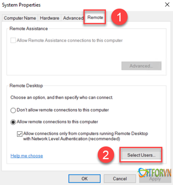 ARROWTRAN.COM 112020_0831_Hngdncuh6 Cấu hình cho phép nhiều User cùng Remote Desktop vào Windows Sever 2016 Allow Multiple Remote Desktop