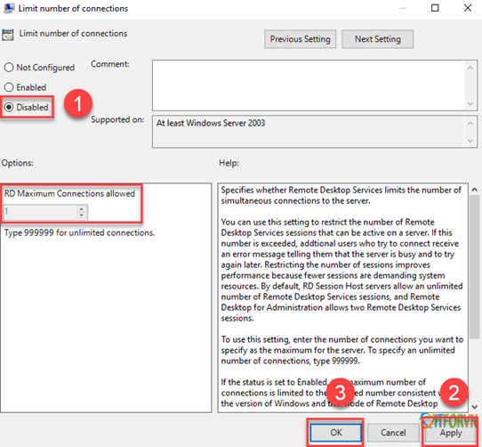 ARROWTRAN.COM 112020_0831_Hngdncuh13 Cấu hình cho phép nhiều User cùng Remote Desktop vào Windows Sever 2016 Allow Multiple Remote Desktop