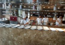 Setup bộ phấn Bếp nhà hàng