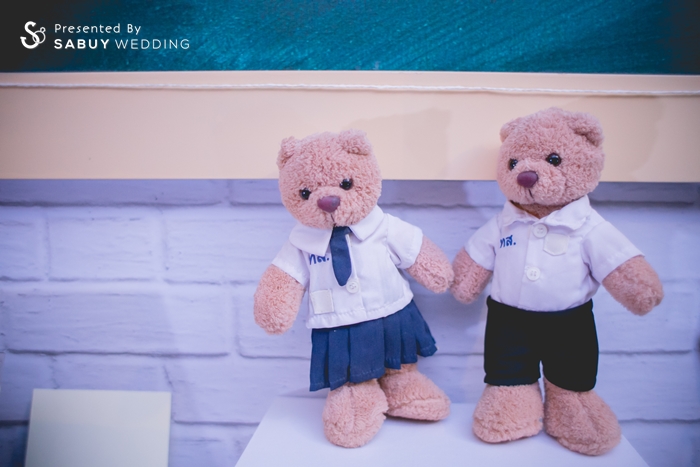 ตุ๊กตา,ธีมงานแต่ง รีวิวงานแต่งย้อนวัย ตามสไตล์คู่รักวัยเรียน