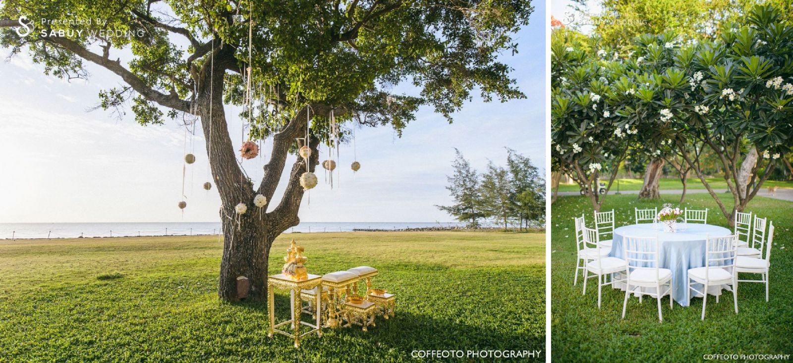 งานหมั้น,สถานที่แต่งงาน,สถานที่จัดงานแต่งงาน,งานแต่งริมทะเล,งานแต่ง outdoor,เก้าอี้ รีวิวงานแต่ง พิธีไทยอบอุ่น ริมทะเลหัวหิน ณ บ้านเจ้าพระยารามราฆพ