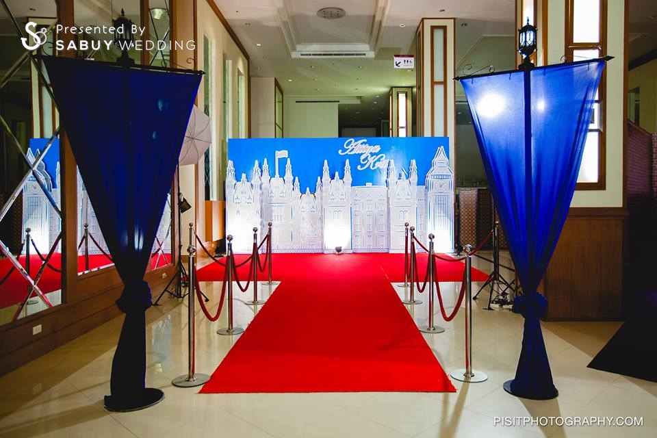 backdrop งานแต่ง,ตกแต่งงานแต่ง,ธีมงานแต่ง รีวิวงานแต่ง ธีมลอนดอน @Sunee Grand Hotel อุบลราชธานี