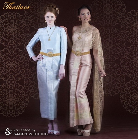 เจ้าสาว,ชุดเจ้าสาว,ชุดแต่งาน,ชุดหมั้น,ชุดไทย จากชุดงานพระราชพิธี สู่ชุดเจ้าสาวแบบไทยเรียบหรู สุดประณีต