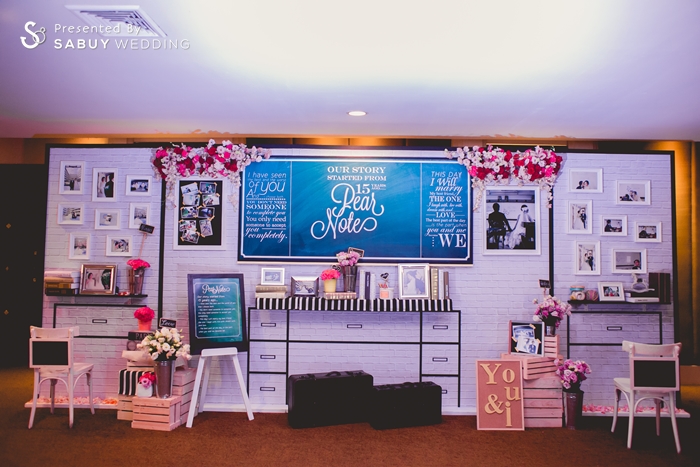 backdrop งานแต่ง,ตกแต่งงานแต่ง,จัดดอกไม้งานแต่ง,แกลอรี่งานแต่ง,ธีมงานแต่ง รีวิวงานแต่งย้อนวัย ตามสไตล์คู่รักวัยเรียน