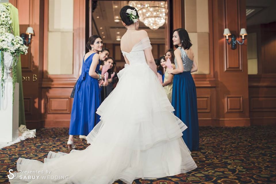 งานแต่งงาน,เจ้าสาว,เพื่อนเจ้าสาว ชุดเจ้าสาวอวดไหล่สวย