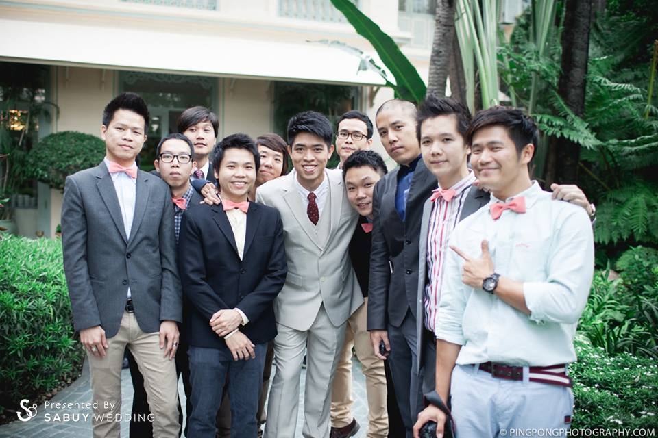 งานแต่งงาน,เพื่อนเจ้าบ่าว,เจ้าบ่าว Exquisite groomsmaid งานนี้พี่ขอหล่อบ้าง