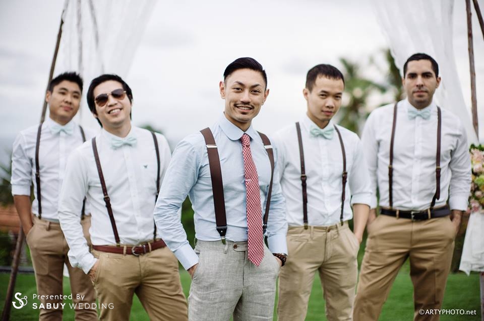 งานแต่งงาน,เพื่อนเจ้าบ่าว,เจ้าบ่าว Exquisite groomsmaid งานนี้พี่ขอหล่อบ้าง