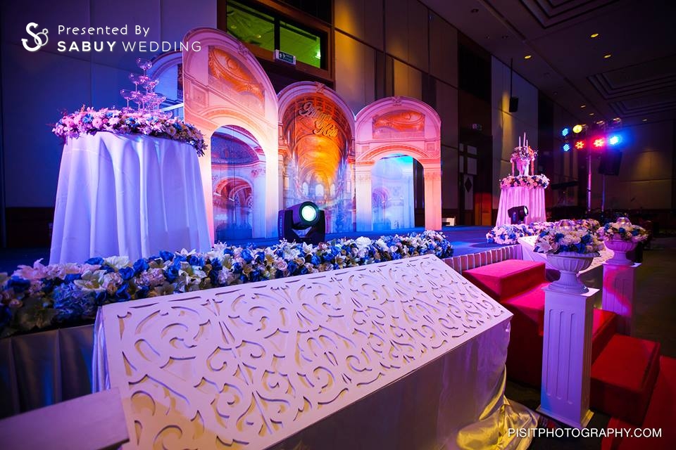 เวทีงานแต่ง,ตกแต่งงานแต่ง,จัดดอกไม้งานแต่ง,สถานที่แต่งงาน,สถานที่จัดงานแต่งงาน รีวิวงานแต่ง ธีมลอนดอน @Sunee Grand Hotel อุบลราชธานี