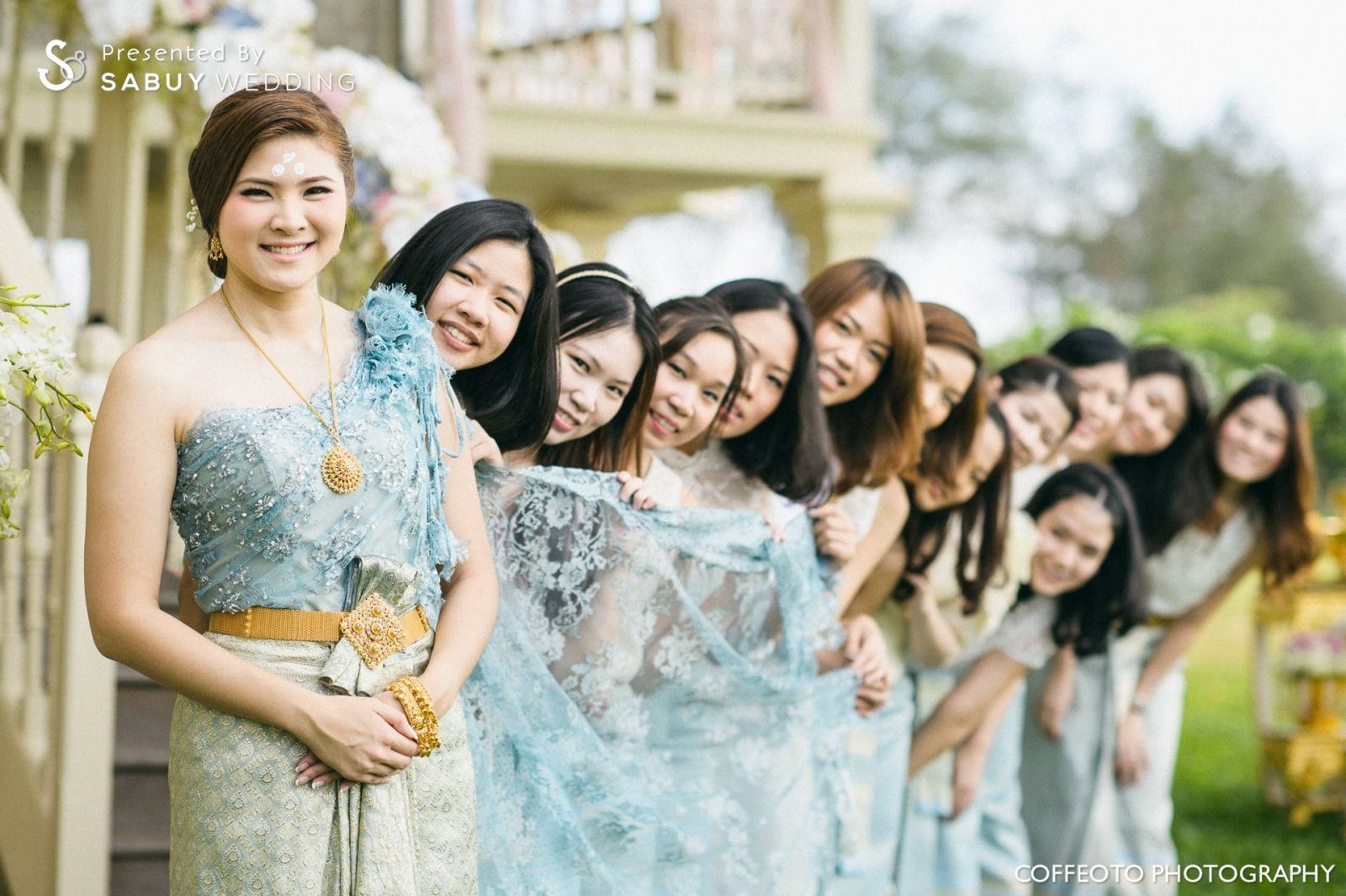 เจ้าสาว,งานหมั้น,ชุดหมั้น,เพื่อนเจ้าสาว รีวิวงานแต่ง พิธีไทยอบอุ่น ริมทะเลหัวหิน ณ บ้านเจ้าพระยารามราฆพ