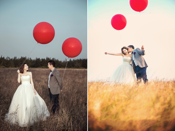 คู่รัก,พรีเวดดิ้ง,ถ่ายภาพพรีเวดดิ้ง,ถ่ายพรีเวดดิ้ง,prewedding,พร๊อพ 30 ไอเดียภาพถ่ายพรีเวดดิ้ง น่ารักสดใสฟรุ้งฟริ้ง