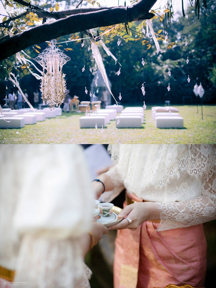 สถานที่แต่งงาน,สถานที่จัดงานแต่งงาน,ตกแต่งงานแต่ง,งานแต่ง outdoor,งานหมั้น,พิธีหมั้น,พิธียกน้ำชา รีวิวงานแต่ง พิธีไทยในธีมสีเบจ @บ้าน ม.ร.ว.คึกฤทธิ์