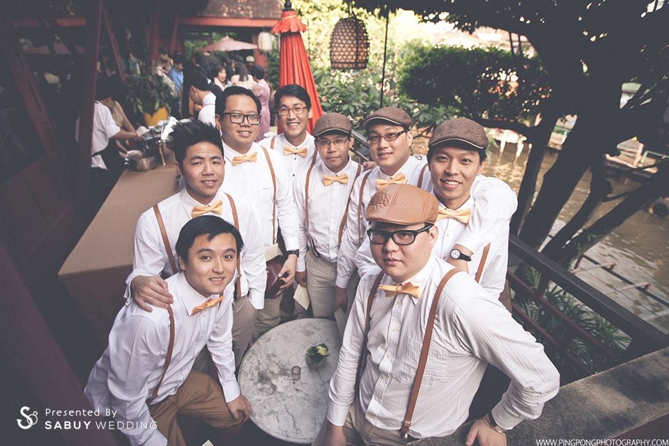 งานแต่งงาน,เพื่อนเจ้าบ่าว Exquisite groomsmaid งานนี้พี่ขอหล่อบ้าง