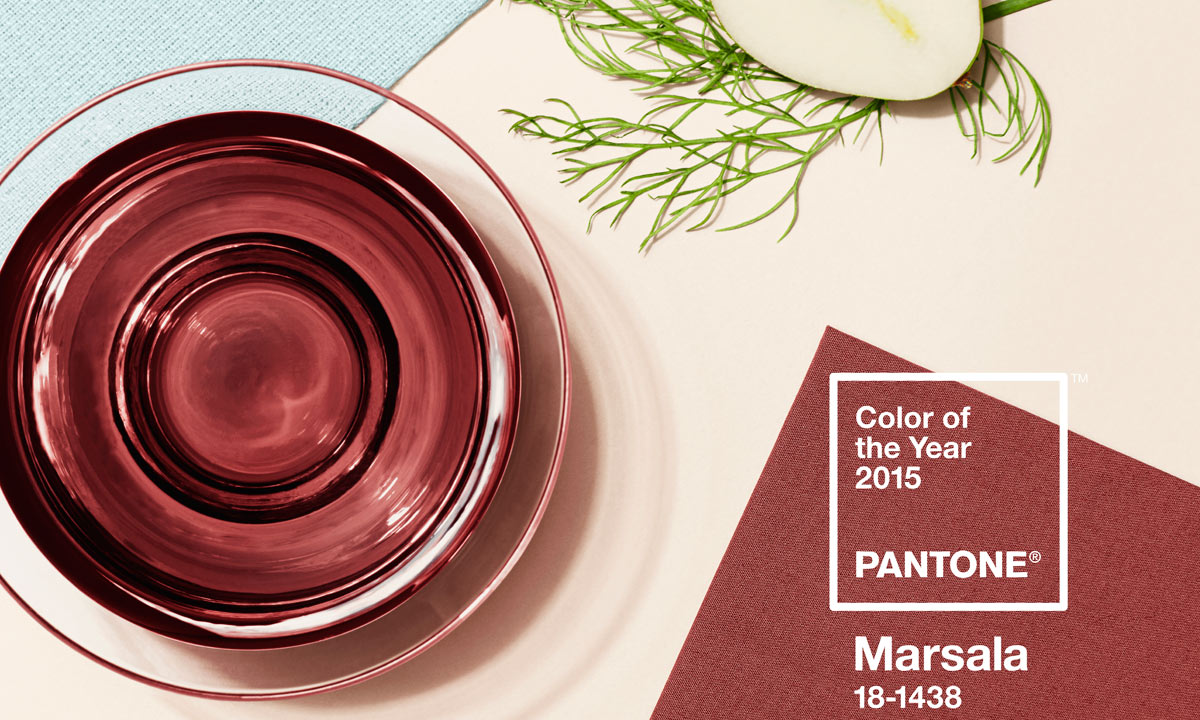  Marsala โทนสีมาแรงแห่งปี 2015