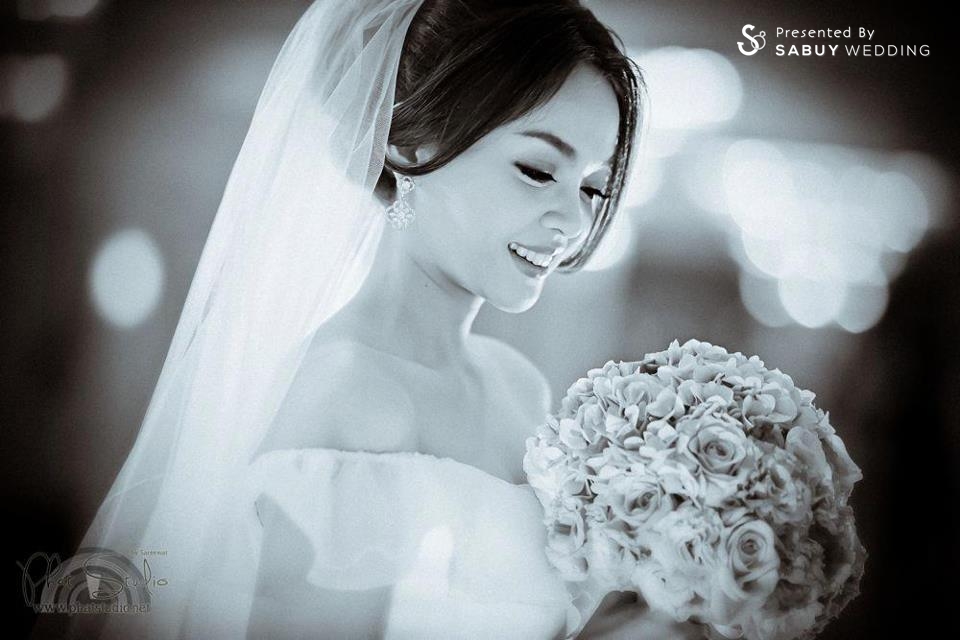 งานแต่งงาน,เจ้าสาว อ่อนหวาน งดงาม ในองค์ประกอบที่สมบูรณ์แบบ