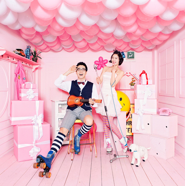 คู่รัก,พรีเวดดิ้ง,ถ่ายภาพพรีเวดดิ้ง,ถ่ายพรีเวดดิ้ง,prewedding,พร๊อพ 30 ไอเดียภาพถ่ายพรีเวดดิ้ง น่ารักสดใสฟรุ้งฟริ้ง