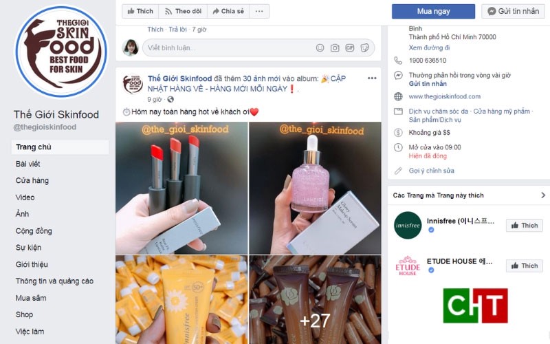 c&aacute;ch đăng b&agrave;i b&aacute;n mỹ phẩm tr&ecirc;n facebook fanpage