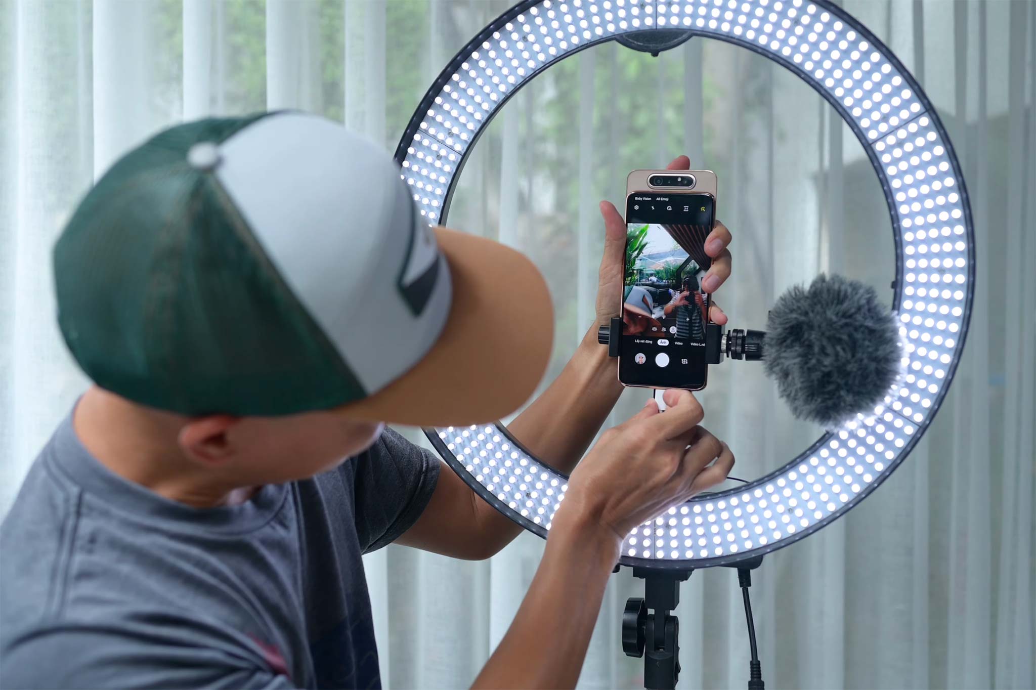 cách live stream màn hình điện thoại android