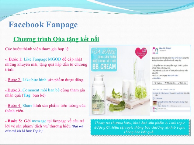 Tổ chức những chương trình quà tặng để tăng tác Fanpage bán hàng chuẩn SEO chuẩn SEO