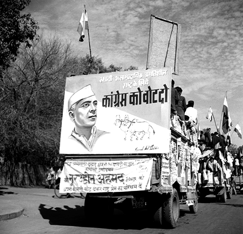 Rare images of independent India's first general election in 1952