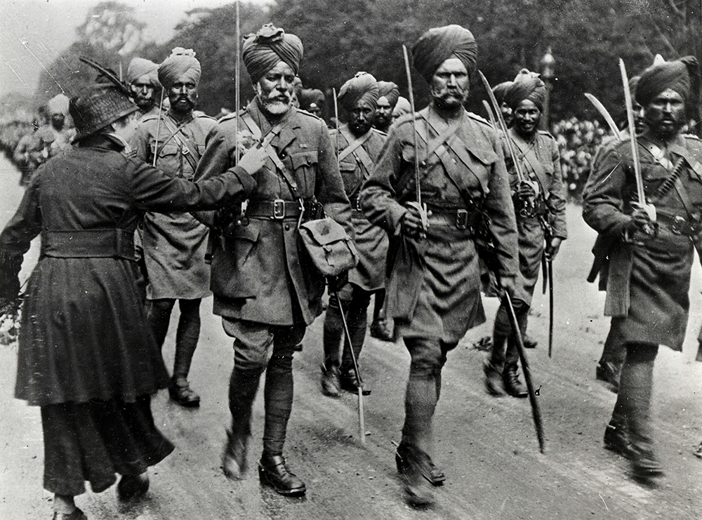 Image result for sikh soldiers in france world war