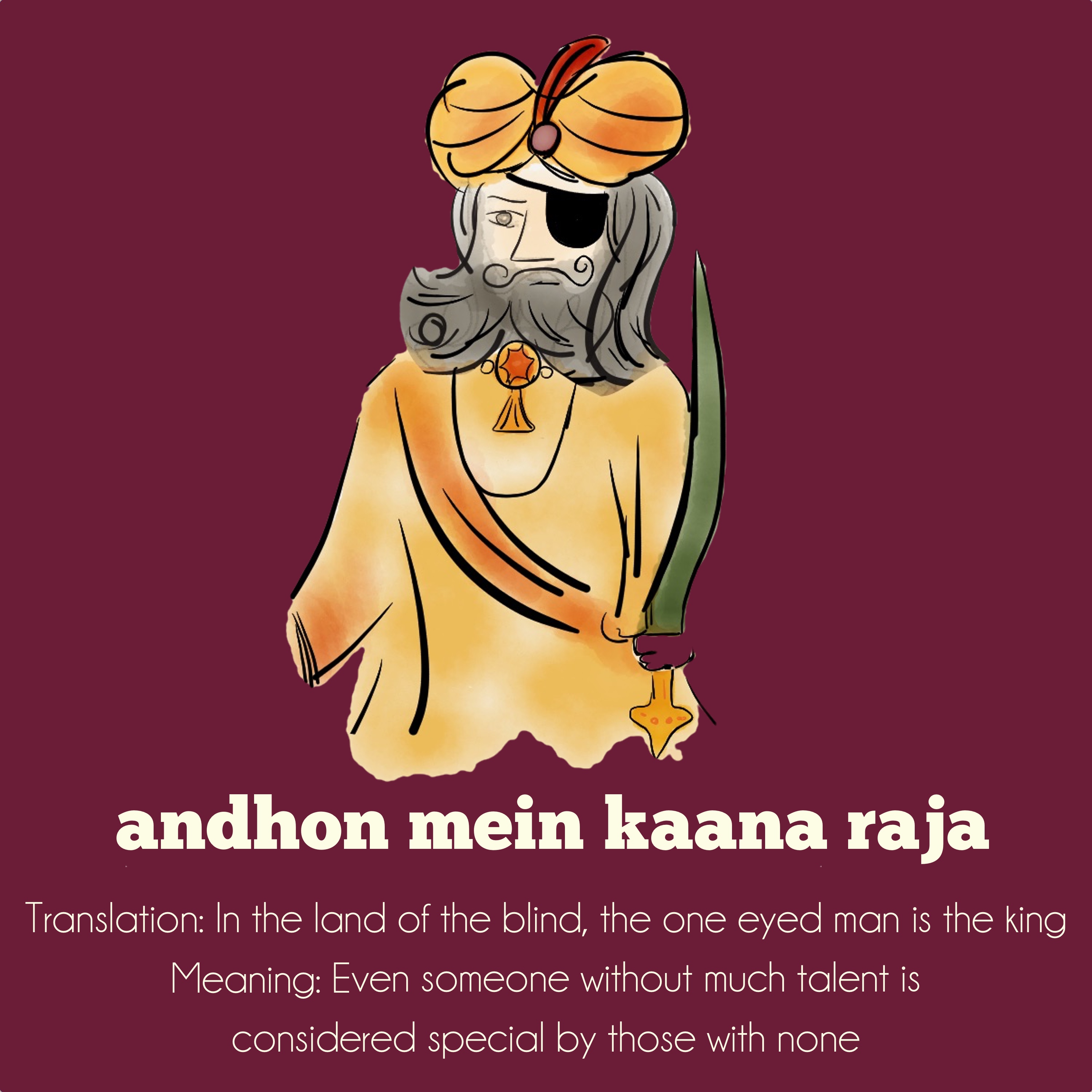 Eat the appam, don't count the holes in it: Illustrated idioms in seven