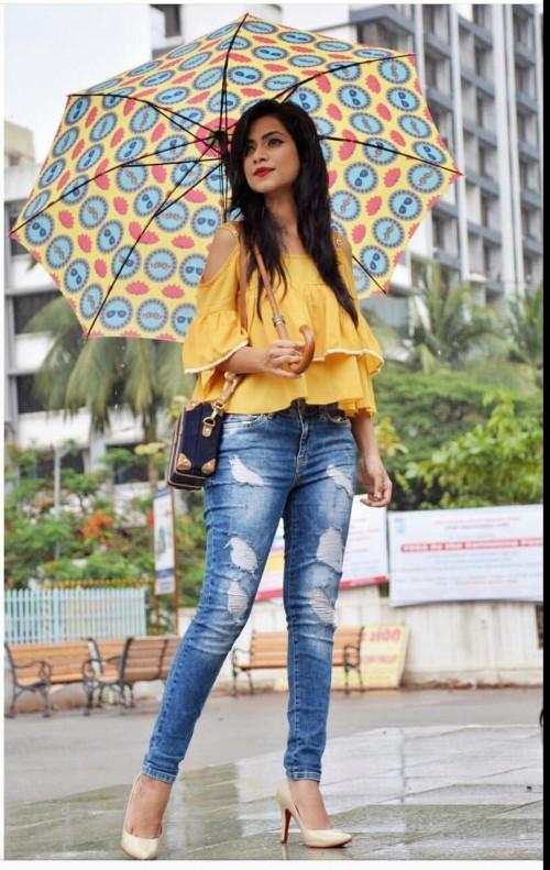 umbrella jeans top