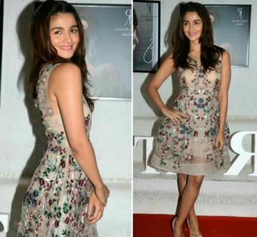 alia in frock