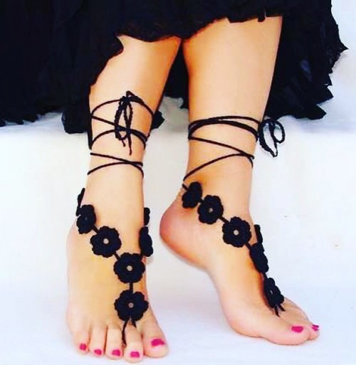 Loving these barefoot sandals. - SeenIt