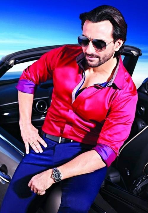 red shirt with blue pants